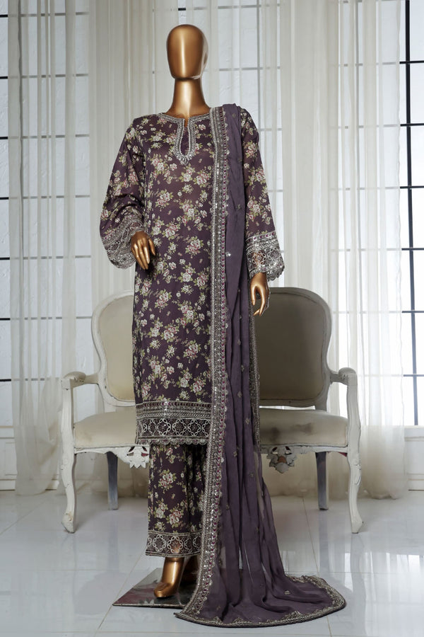 Sadabahar Stitched 3 Piece Festive Emb Lawn Vol-02 Collection'2025 |10