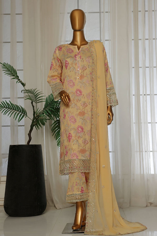 Sadabahar Stitched 3 Piece Festive Emb Lawn Vol-02 Collection'2025 |13