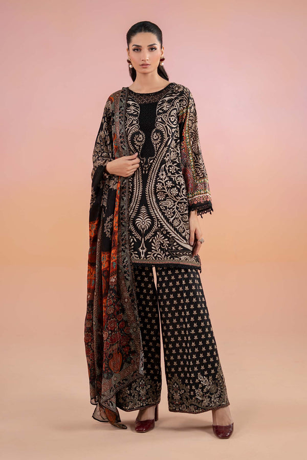 3 Piece Printed Lawn Suit |M.Print 24