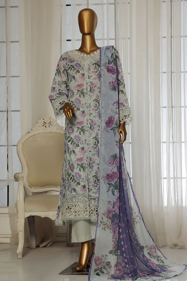 Sadabahar Stitched 3 Piece Festive Emb Lawn Vol-02 Collection'2025 |01