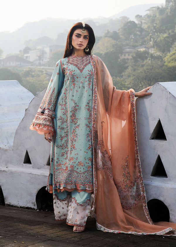 Hussain Rehar Luxury Lawn 2025 | 09