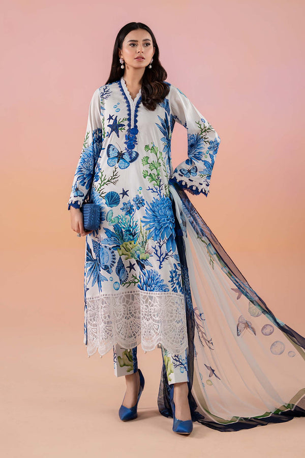 3 Piece Printed Lawn Suit |M.Print 20