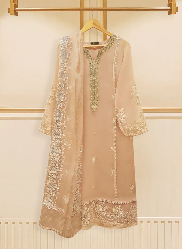 Agha Noor PURE ORGANZA 10