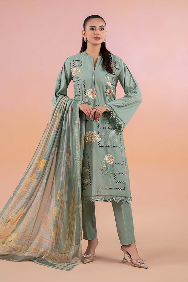 3 Piece Printed Lawn Suit |M.Print 02