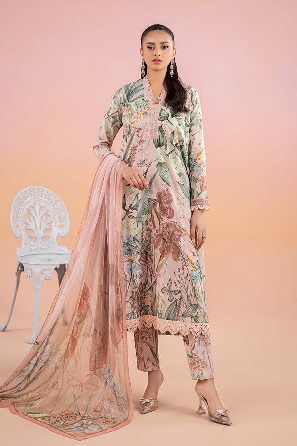 3 Piece Printed Lawn Suit |M.Print 03