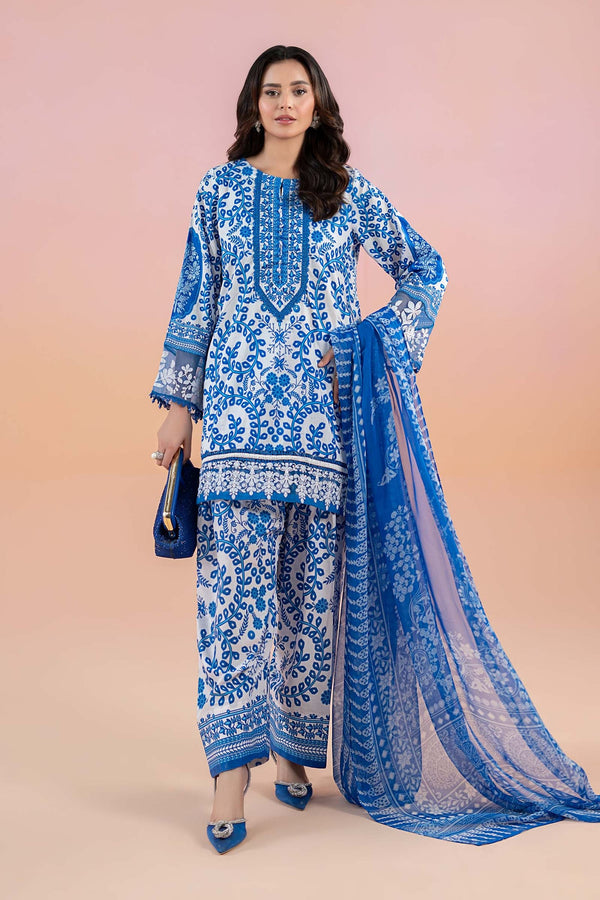 3 Piece Printed Lawn Suit |M.Print 08