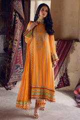 3PC Luxury Chiffon Dress| CHARIZMA | 01