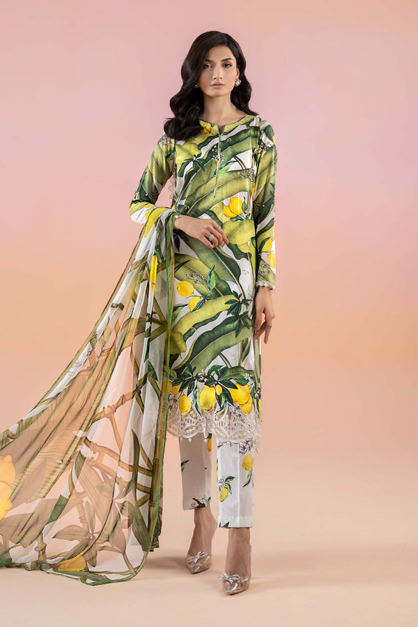 3 Piece Printed Lawn Suit |M.Print 05