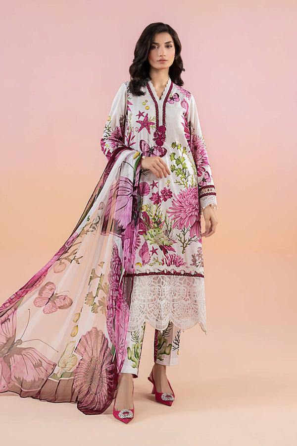 3 Piece Printed Lawn Suit |M.Print 19