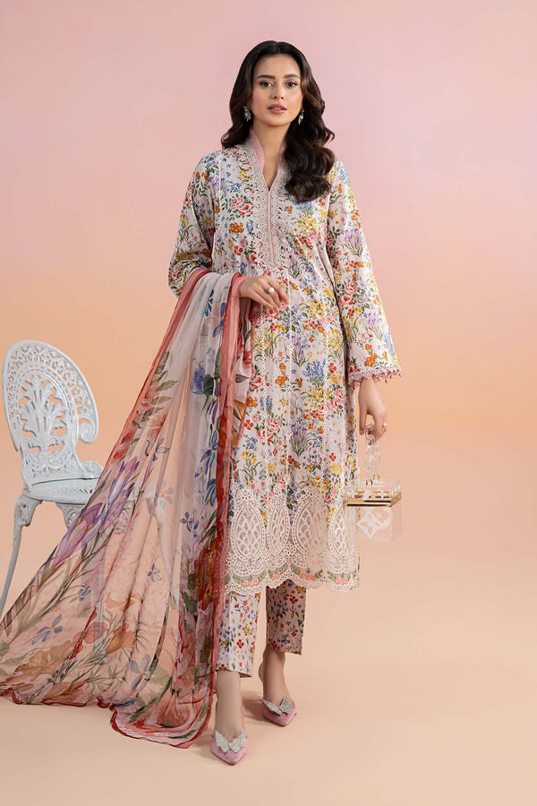 3 Piece Printed Lawn Suit |M.Print 13