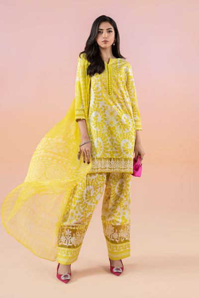 3 Piece Printed Lawn Suit |M.Print 07