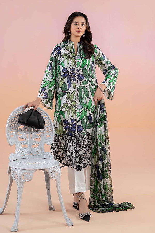 3 Piece Printed Lawn Suit |M.Print 09